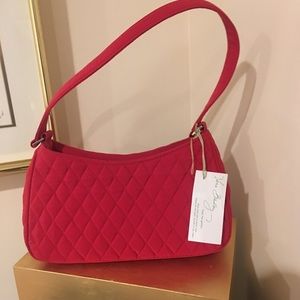 NWT Vera Bradley red quilted purse
